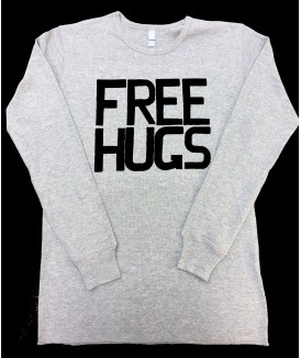 Free Hugs Grey Thermal