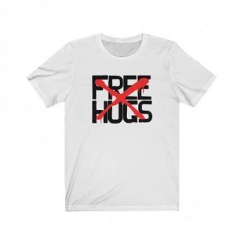 (No) Free Hugs Unisex Tee (X) White Edition