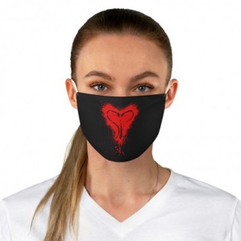 SP Red Heart Face Mask