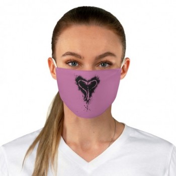 SP Lavender Heart Face Mask